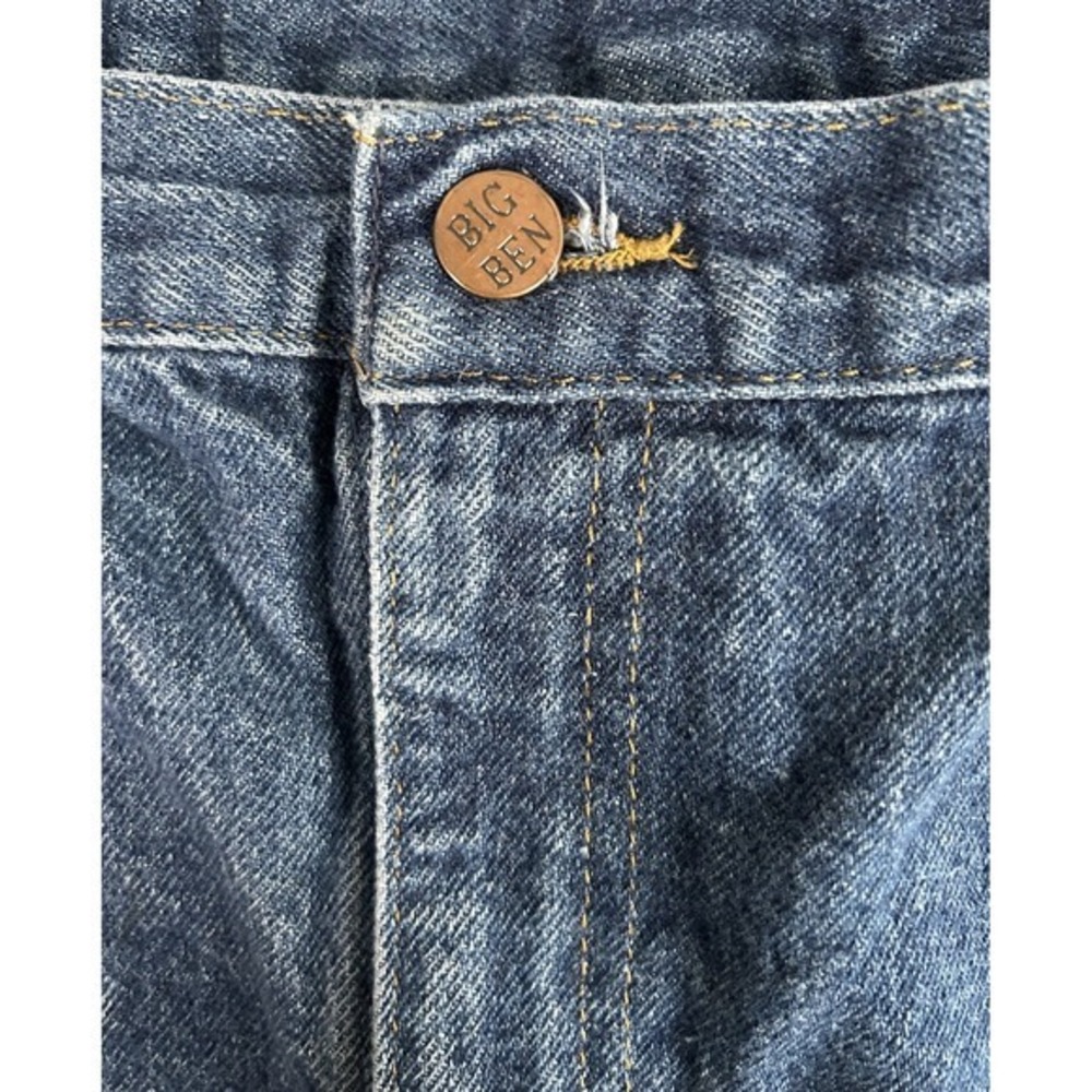 Vintage Big Ben Denim Jeans 36x34 Men Blue Wash Classic Style Relaxed Fit Casual - Picture 6 of 8